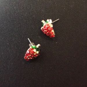 Strawberry earrings
